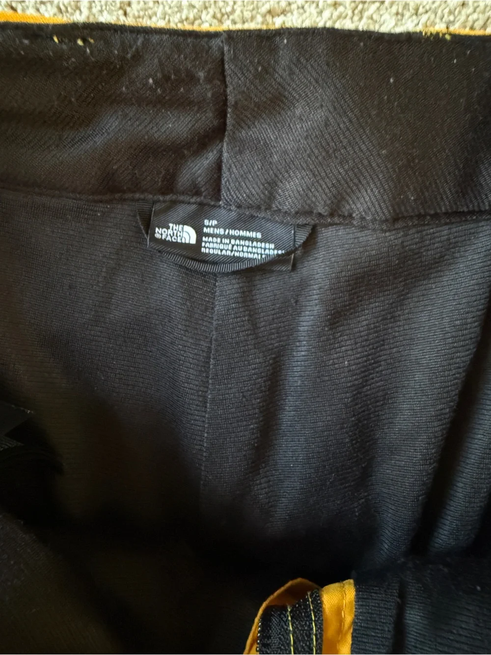 The North Face Men’s Bright Yellow Gore-Tex Ski Pants